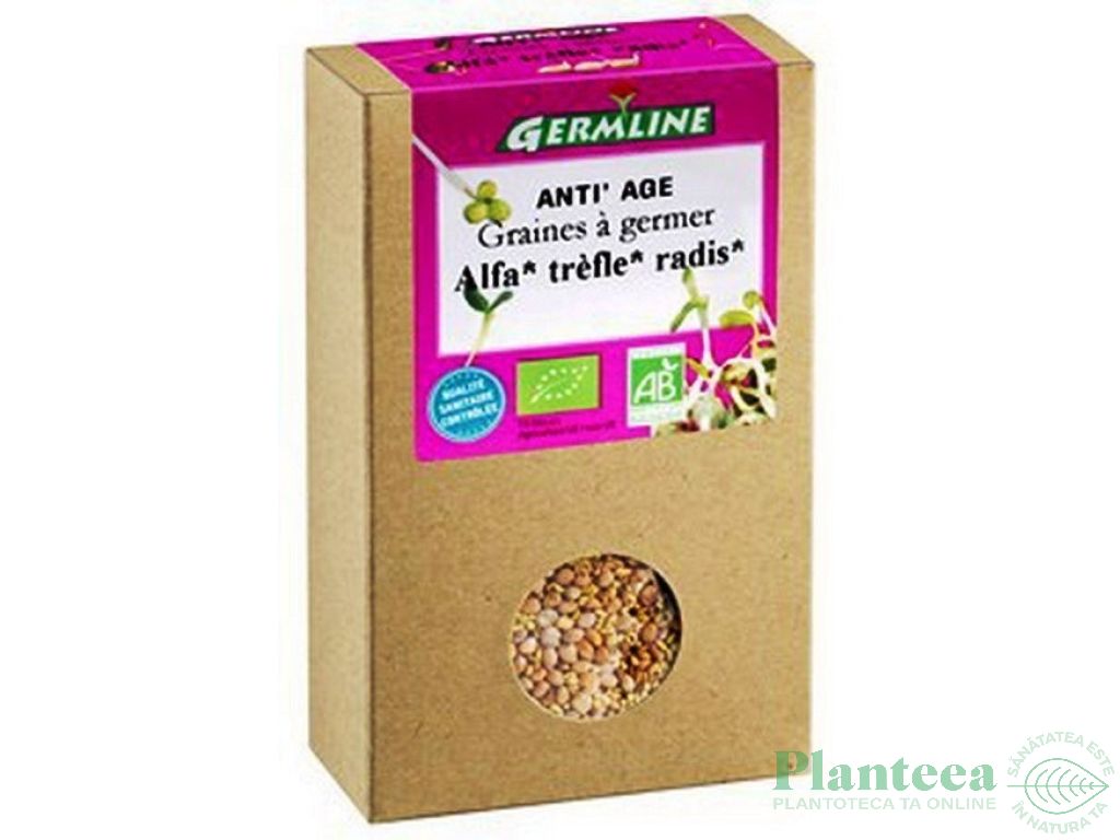 Seminte mix alfalfa trifoi ridiche pt germinat eco 150g - GERMLINE
