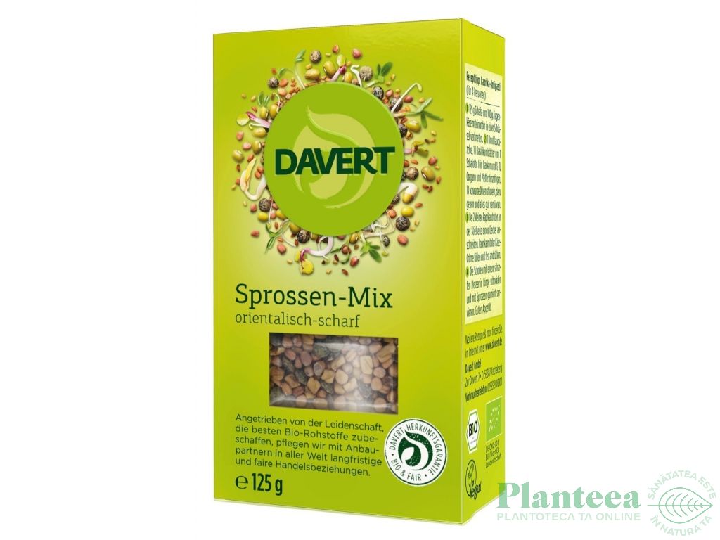 Seminte mix pt germinat eco 125g - DAVERT