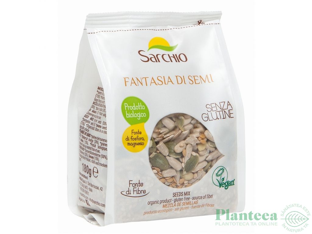 Seminte mix fantezie eco 180g - SARCHIO