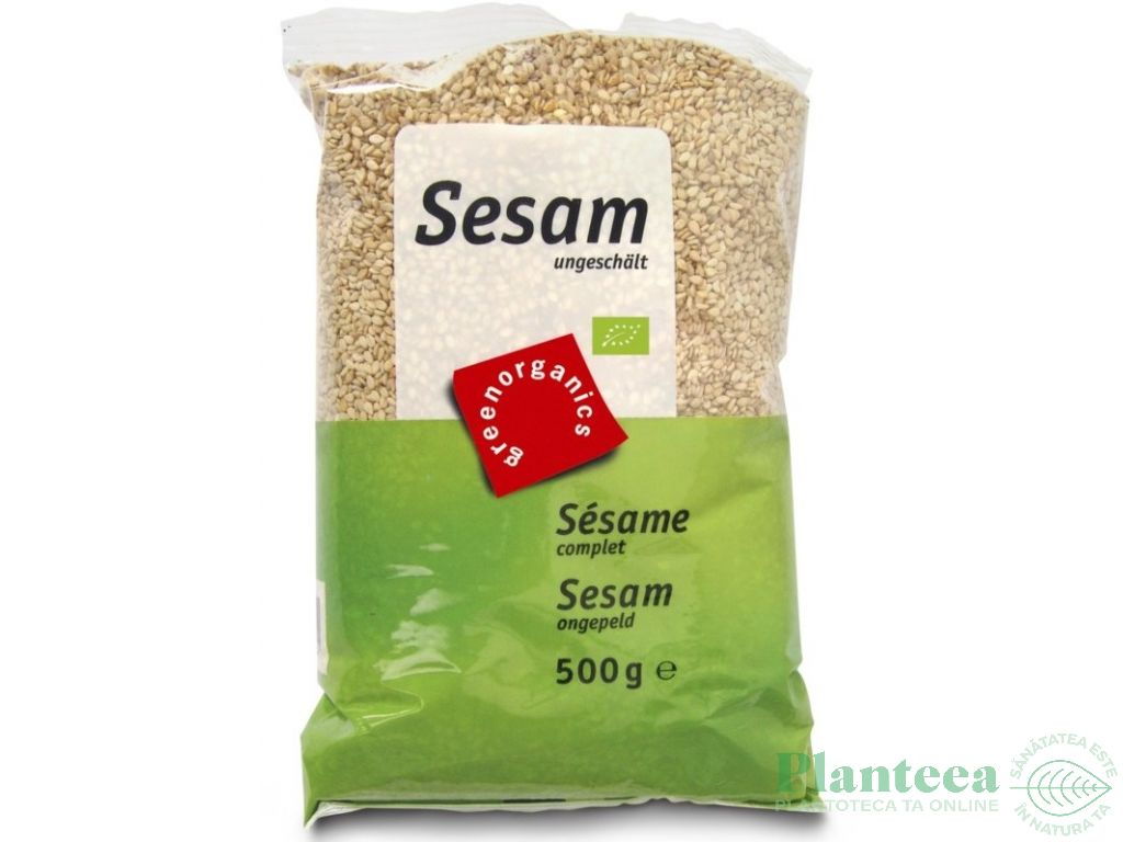 Seminte susan integral eco 500g - GREEN ORGANICS