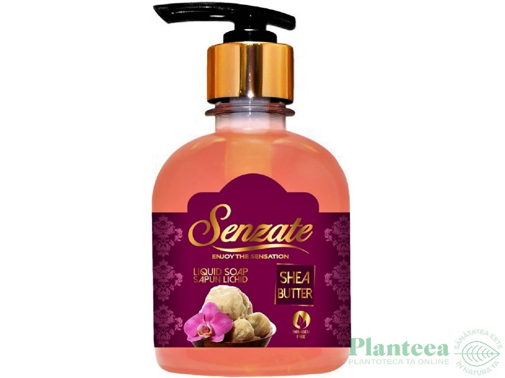 Sapun lichid maini unt shea 300ml - SENZATE