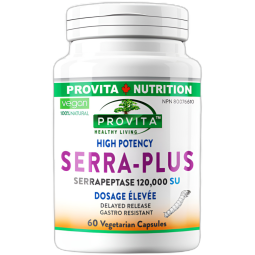 Serra Plus [Serrapeptaza] 60cps - PROVITA NUTRITION