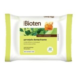 Servetele demachiante ten normal/mixt Bioten 20b - ELMIPLANT