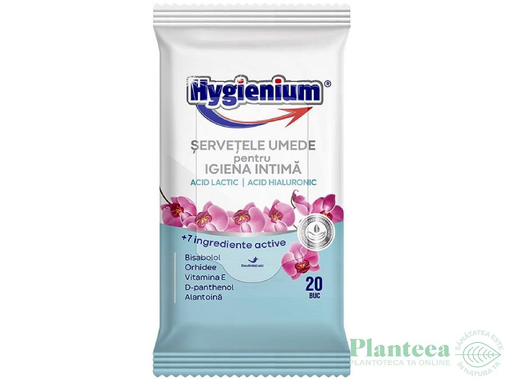 Servetele umede igiena intima 20b - HYGIENIUM