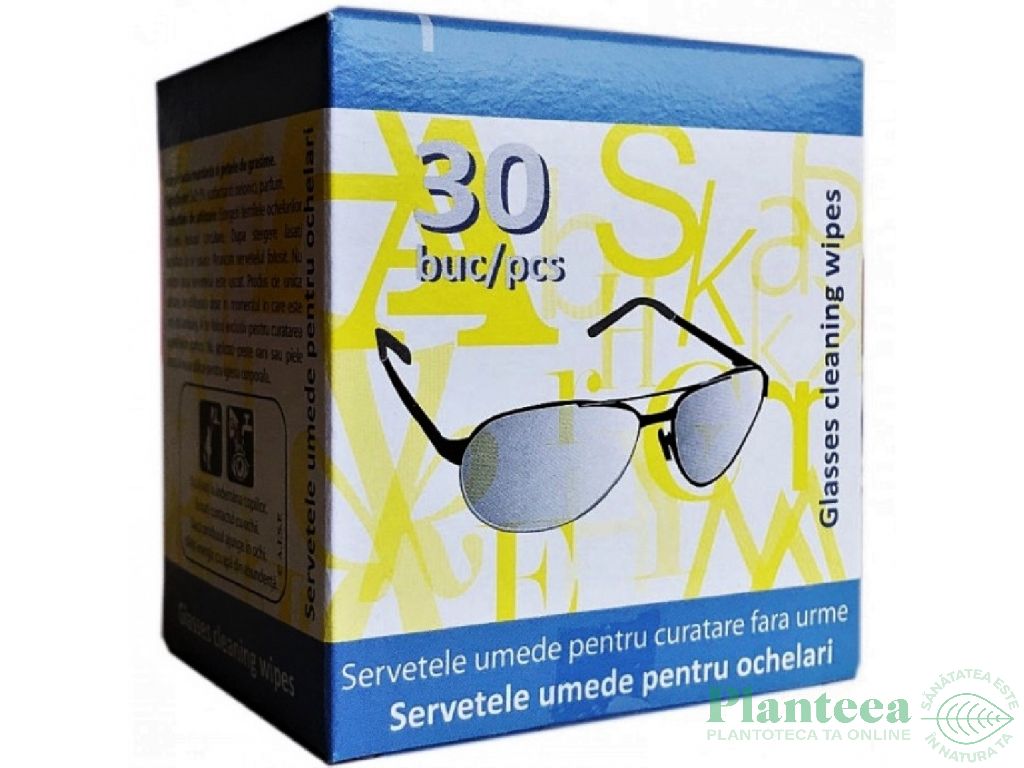 Servetele umede ochelari individuale 30b - MONUK`ALL