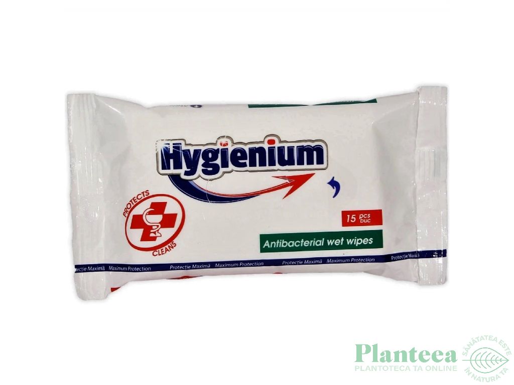 Servetele umede antibacteriene 15b - HYGIENIUM