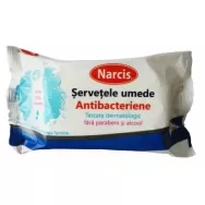 Servetele umede antibacteriene 72b - NARCIS