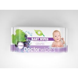 Servetele umede copii struguri 60b - DR WIPE`S