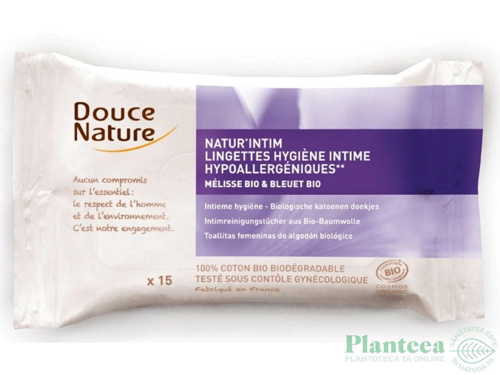 Servetele umede intime 15b - DOUCE NATURE