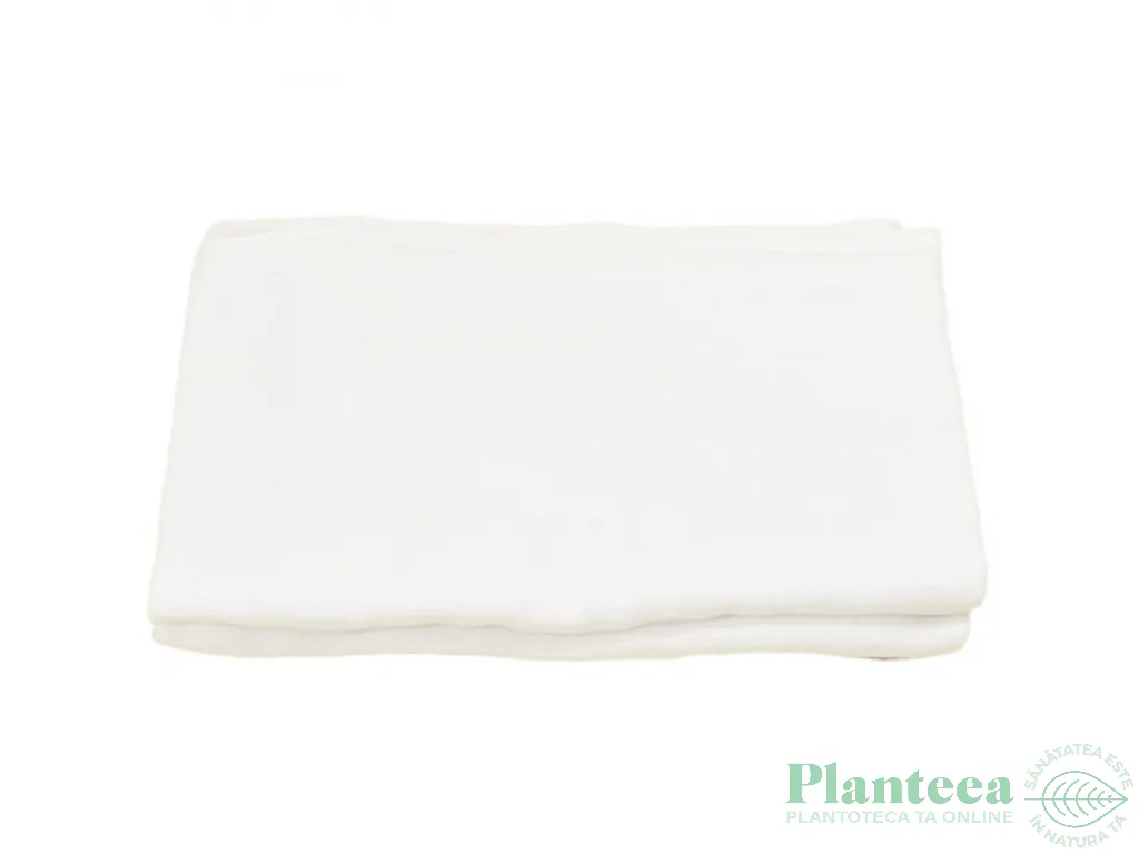 Set paturici muselina alba bebelusi 75x75cm 2b - PATURICA FERMECATA