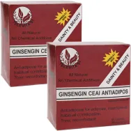 Set Ceai antiadipos ginseng 2x30dz - TELEVITA