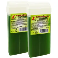 Set Ceara epilatoare unica folosinta musetel aplicator mare Super 2x100ml - DEPILET