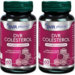 Pachet DVR Colesterol 2x60cps - DVR PHARM