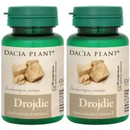 Drojdie bere 500mg 2x60cp - DACIA PLANT