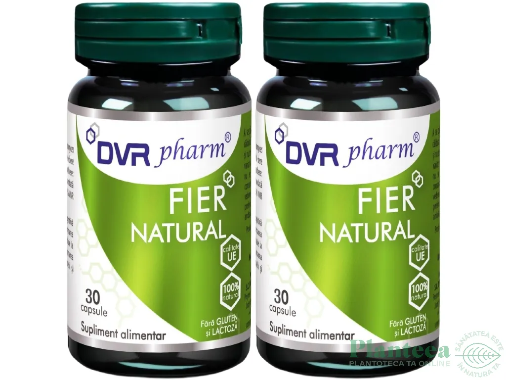 Set Fier natural 2x30cps - DVR PHARM