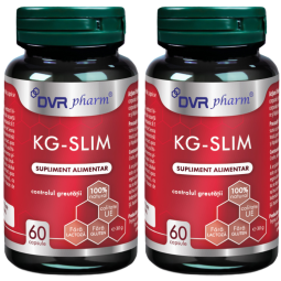 Set KG Slim Controlul greutatii 2x60cps - DVR PHARM