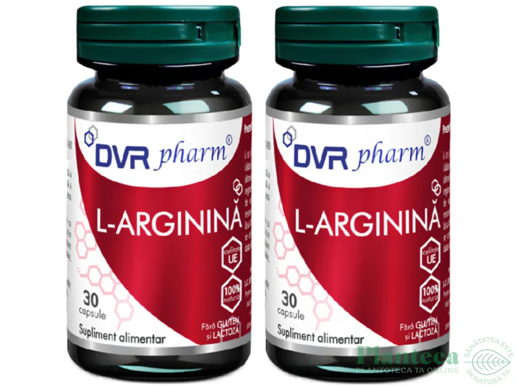 Set Larginina 400mg 2x30cps - DVR PHARM