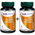 Pachet Multivitamine naturale 2x60cps - DVR PHARM