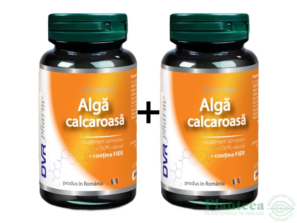 Pachet Alga calcaroasa 2x30cps - DVR PHARM