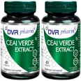 Set Ceai verde extract 2x60cps - DVR PHARM