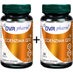 Pachet Coenzima Q10 50mg 2x30cps - DVR PHARM