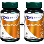 Pachet Coenzima Q10 50mg 2x60cps - DVR PHARM