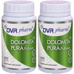 Pachet Dolomita pura pulbere 2x650g - DVR PHARM