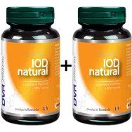 Pachet Iod natural 2x60cps - DVR PHARM