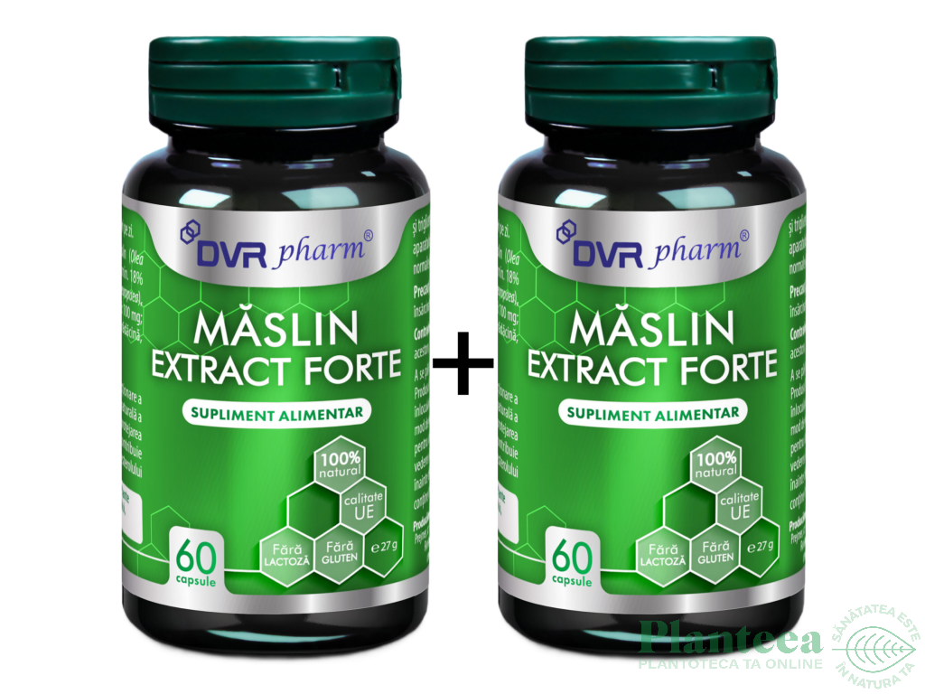 Set Maslin extract forte 2x60cps - DVR PHARM