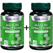 Pachet Maslin extract forte 2x60cps - DVR PHARM