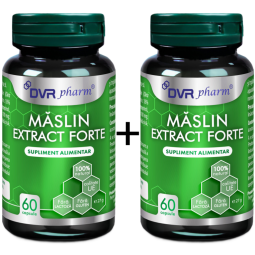 Pachet Maslin extract forte 2x60cps - DVR PHARM