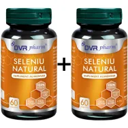 Pachet Seleniu natural 2x60cps - DVR PHARM