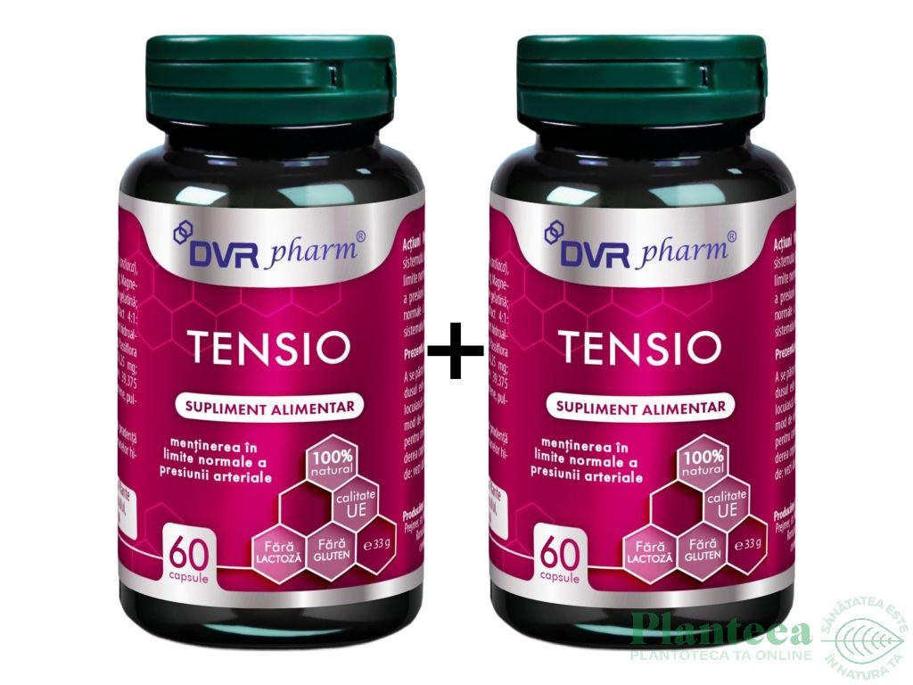 Pachet Tensio 2x60cps - DVR PHARM