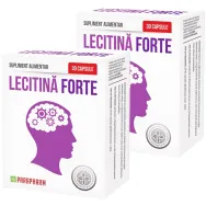 Set Lecitina forte 2x30cps - PARAPHARM