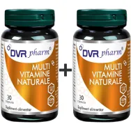 Pachet Multivitamine naturale 2x30cps - DVR PHARM