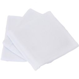 Set paturici muselina alba bebelusi 75x75cm 3b - PATURICA FERMECATA