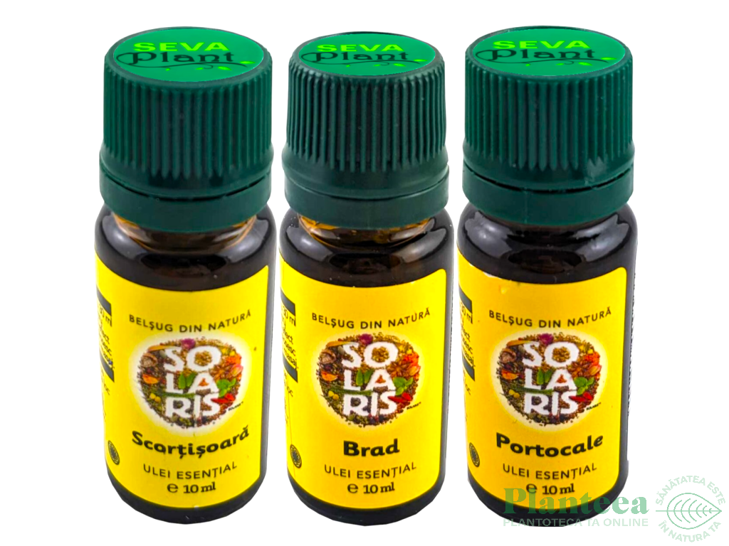 Kit 3 uleiuri esentiale Mirosul Craciunului 3x10ml - SOLARIS