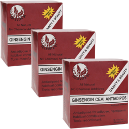 Set Ceai antiadipos ginseng 3x30dz - TELEVITA