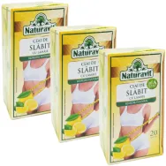 Set Ceai slabit cu lamaie 3x20dz - NATURAVIT