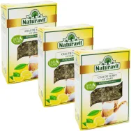 Set Ceai slabit cu lamaie 3x50g - NATURAVIT