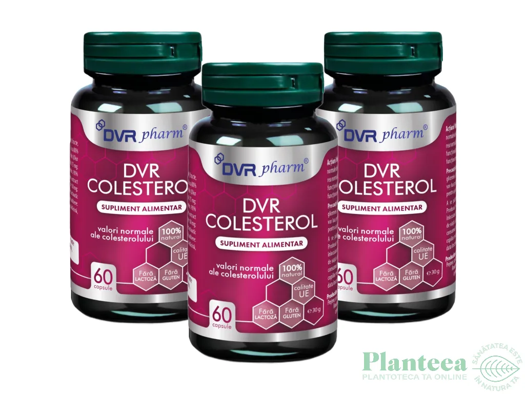 Set DVR Colesterol 3x60cps - DVR PHARM