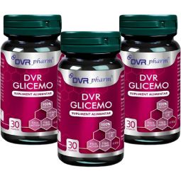 Pachet DVR Glicemo 3x30cps - DVR PHARM