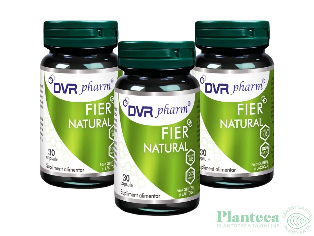 Set Fier natural 3x30cps - DVR PHARM