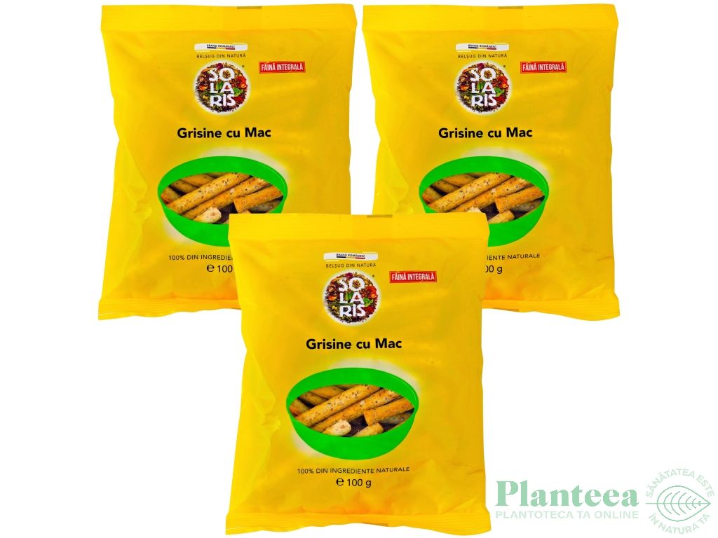 Set Grisine integrale mac 3x100g - SOLARIS