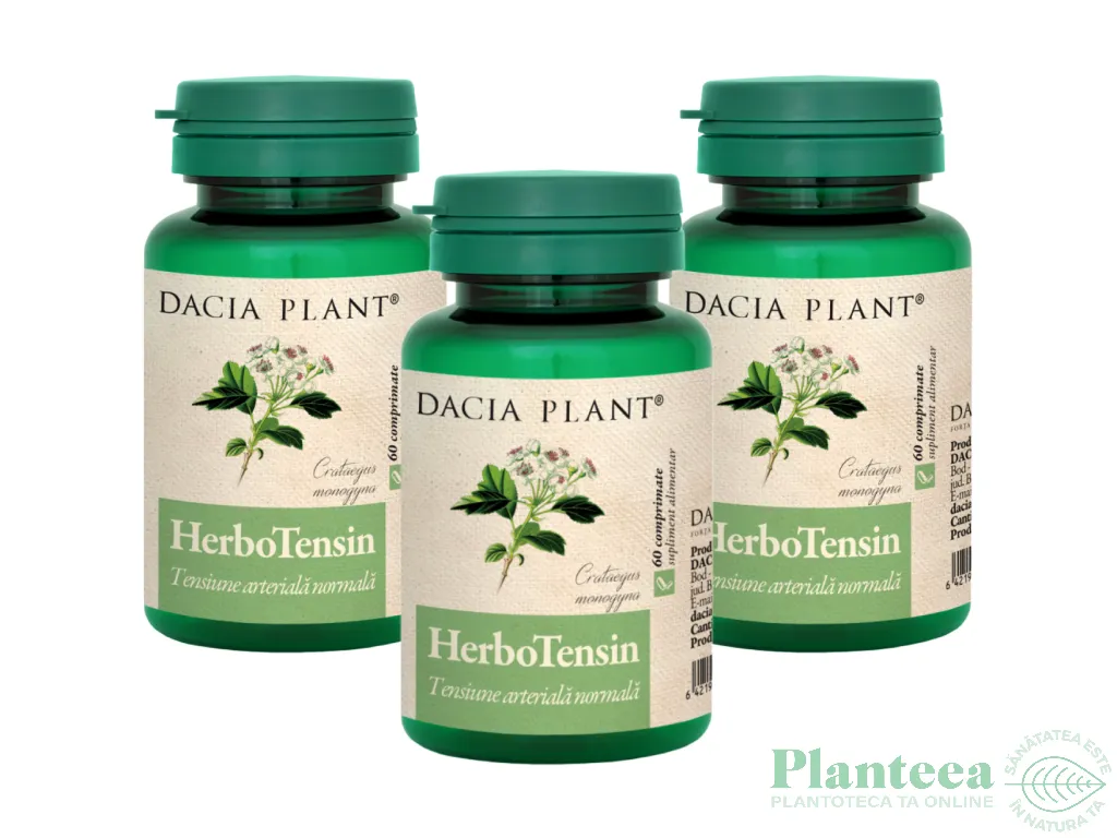 Set HerboTensin [Reglator tensiune] 3x60cp - DACIA PLANT