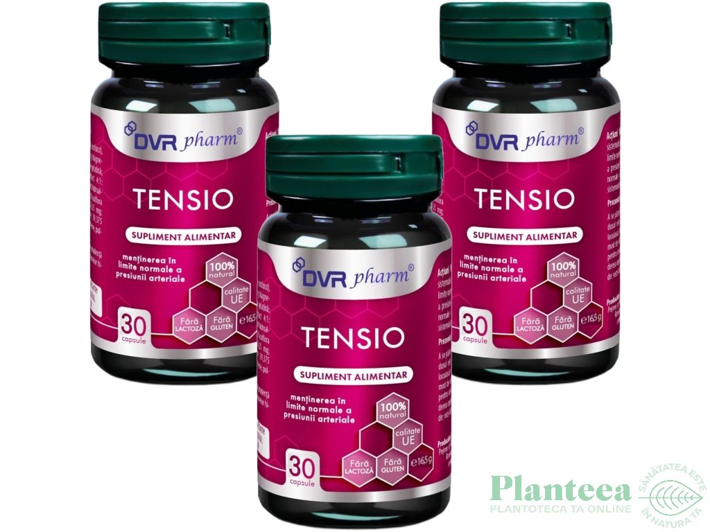 Pachet Tensio 3x30cps - DVR PHARM
