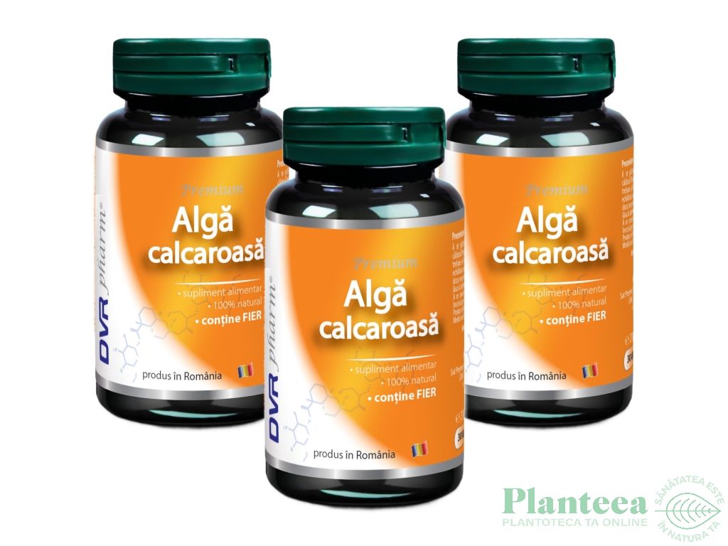 Pachet Alga calcaroasa 3x30cps - DVR PHARM
