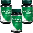 Set Ceai verde extract 3x30cps - DVR PHARM