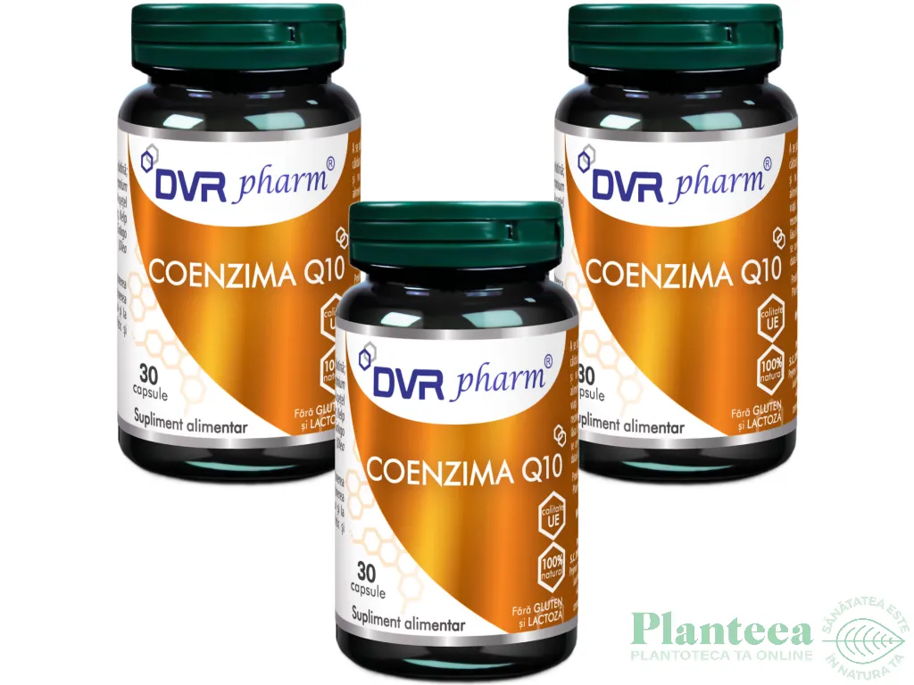 Set Coenzima Q10 50mg 3x30cps - DVR PHARM