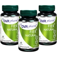 Pachet Fier natural 3x60cps - DVR PHARM